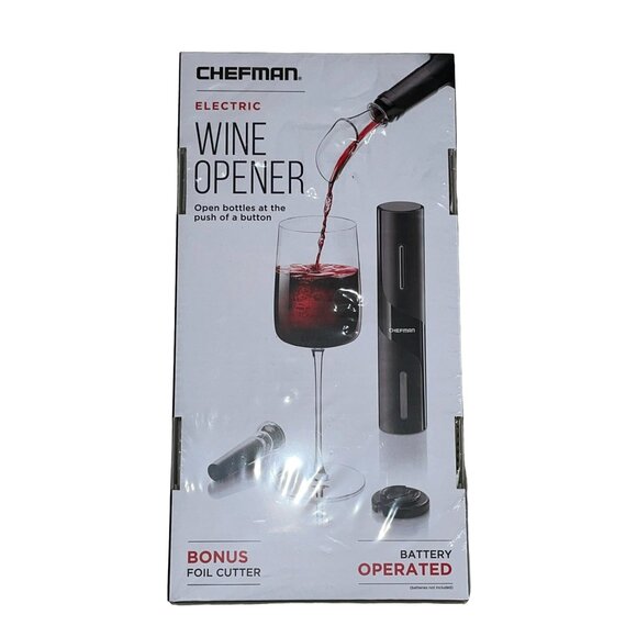 Chefman Electric Wine Opener NEW Sealed - Picture 13 of 16
